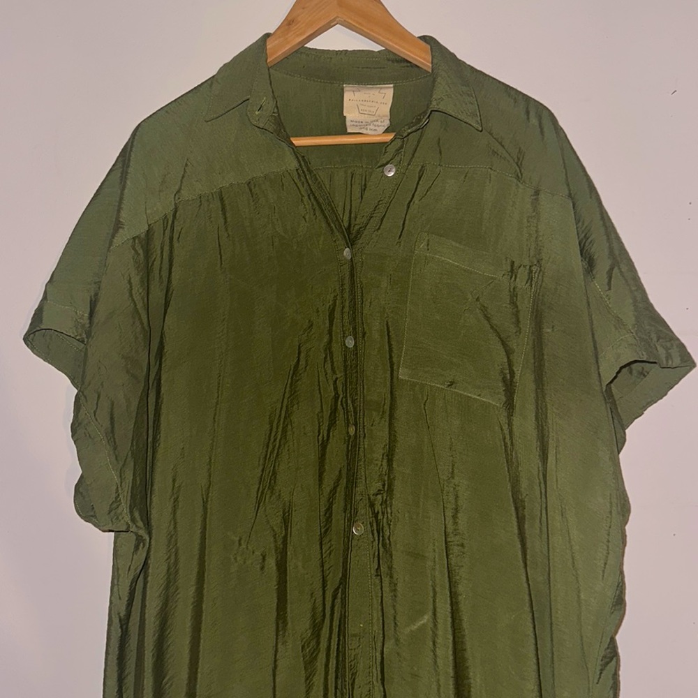 Free people Long float away shirt